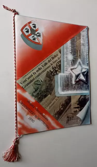 B375 Calendario Granatieri Di Sardegna 1990 Con Cordoncino