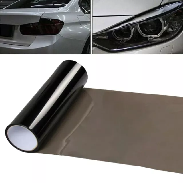 Hochglanzlicht schwarz Vinyl Folie für Autoscheinwerfer und Nebelscheinwerfer (