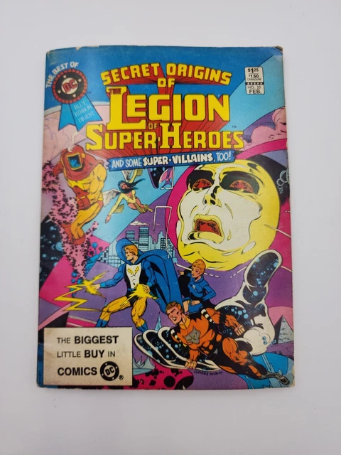 DC Special Blue Ribbon Digest Volume 5 #33 Secret Origins Legion of Superheroes
