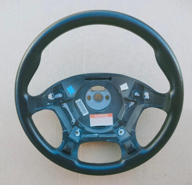 VT VX HOLDEN COMMODORE STEERING WHEEL BLACK Loose top Does twist EUR