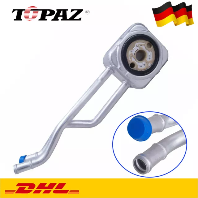 TOPAZ Ölkühler Motoröl mit Dichtring Aluminium für VW Seat 1.6 16V 036117021G