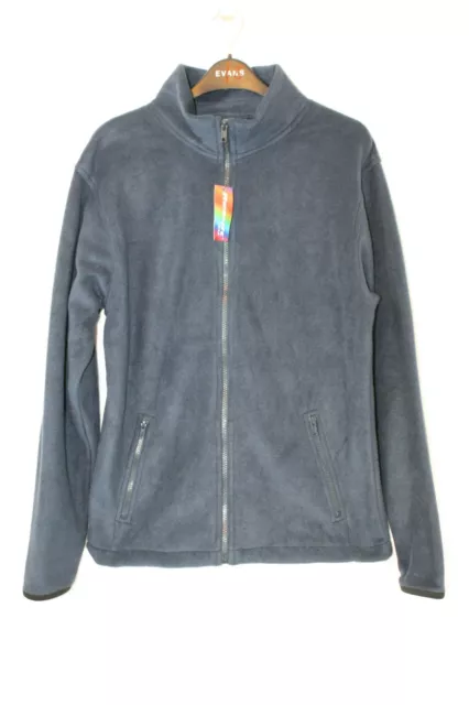 Bnwot Size Small Navy Zip Fronted Fleece By Result 860