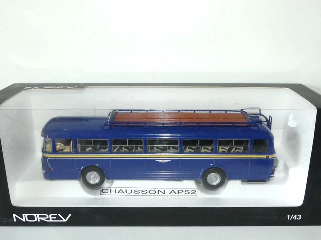 NOREV 1/43 Autobus Chausson AP52 (réf 530021) – état Correct, Métal
