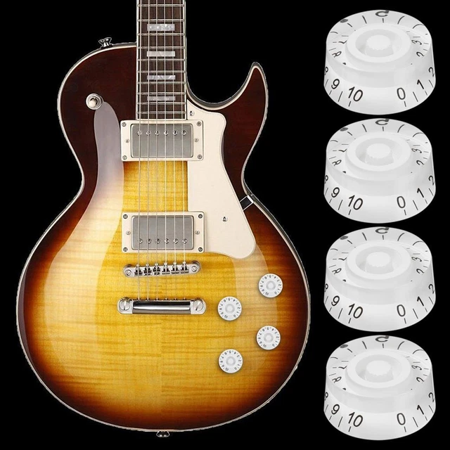 Bouton en forme de seau Boutons de volume de tonalité For Les Paul LP