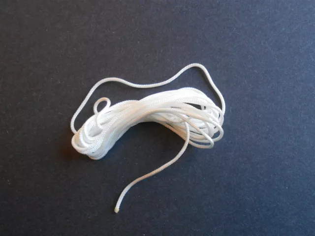 10 FEET NYLON Braided Weight Cord 150# Test For Antique Weight Driven  Clocks £2.76 - PicClick UK