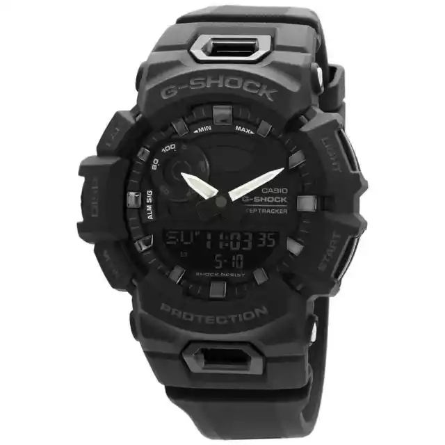 Casio G-Shock Alarm Quartz Analog-Digital Black Dial Men's Watch GBA-900-1ADR