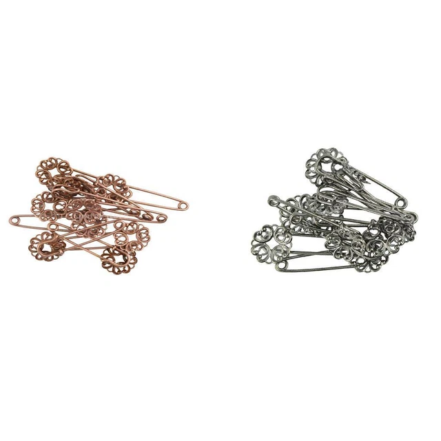 10 Stücke Exquisite  e  Hohle   DIY Brosche Hijab Pins Schmuck für Frauen