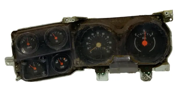 73-77 Chevy  Square Body Truck  Vacuum Gauge Speedometer Instrument Cluster