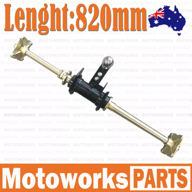 Rear Axle Assembly with Carrier Hubs 150cc 250cc Quad Dirt Bike ATV Dune Buggy F