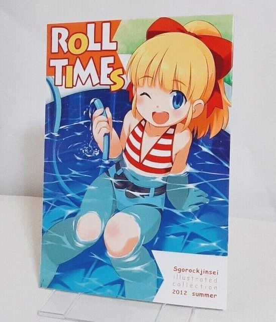 2012 DOUJINSHI ROCKMAN (Megaman) ROLL TIMES ROLL-CHAN Full color art ...