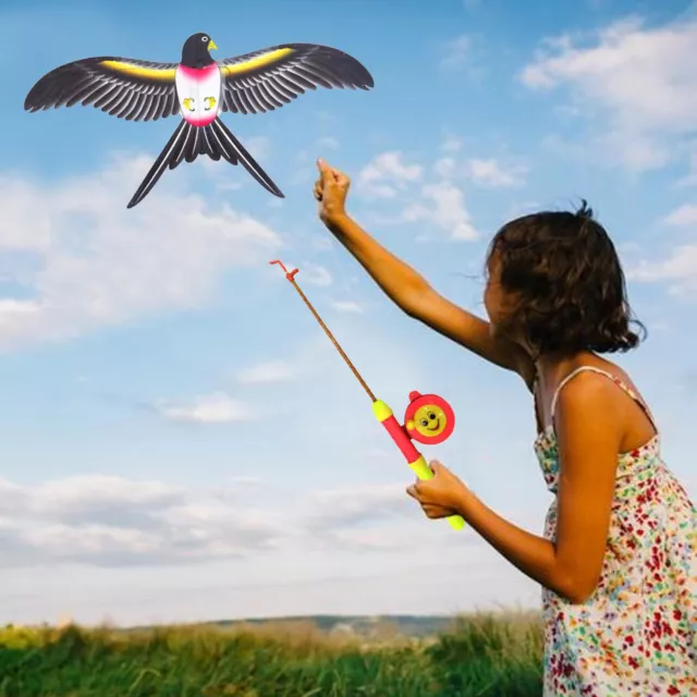 Realistic Bird Kite-Kite For Kids-Kite For Adults-Rainbow Colored-Easy To Fly