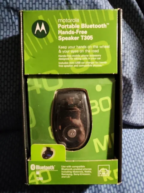 MOTOROLA Portable Bluetooth Hands-Free Speaker T305 : Model #98783H
