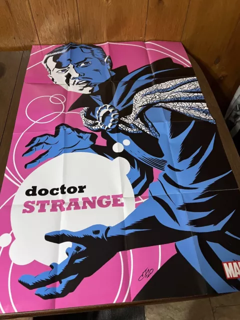Marvel Comics Doctor Strange 2016 Promotional Promo 24 x 36 Poster Folded