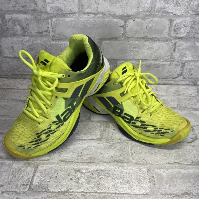 Womens Babolat Pro Pulse Fury All Court Yellow  Tennis Court Shoes Size 7 M