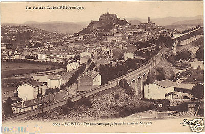 43 - CPA - The Puy - View Panoramic Prise De La Road Saugues (I 4141)