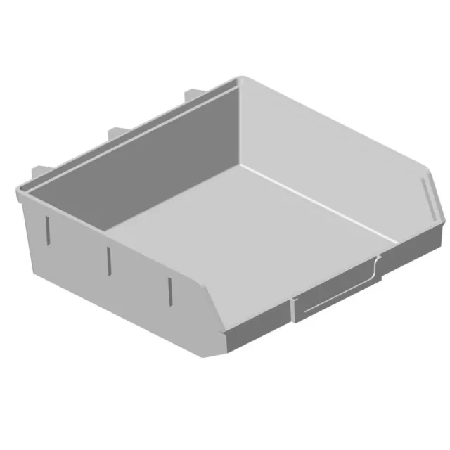 11403-00007= Lochwand Minibox 135x135 mm H40 weiß Rückwand SL Element System