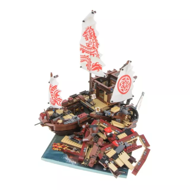 1x LEGO Set ninjago Film Du Destin Bounty Bateau 70618 Braun Ba Incomplé