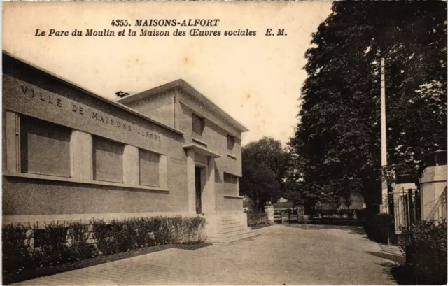 CPA Maisons-Alfort Le Parc du Moulin et la Maison FRANCE (1339091)