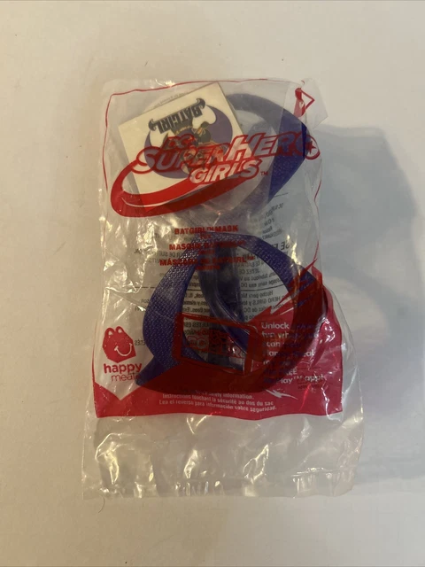 McDonald’s Happy Meal Toy DC Superhero Batgirl Mask #6