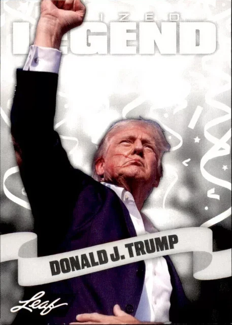 Auction Prices Realized Multi-Sport Cards 2023 LEAF WEB EXCLUSIVES Donald J. Trump