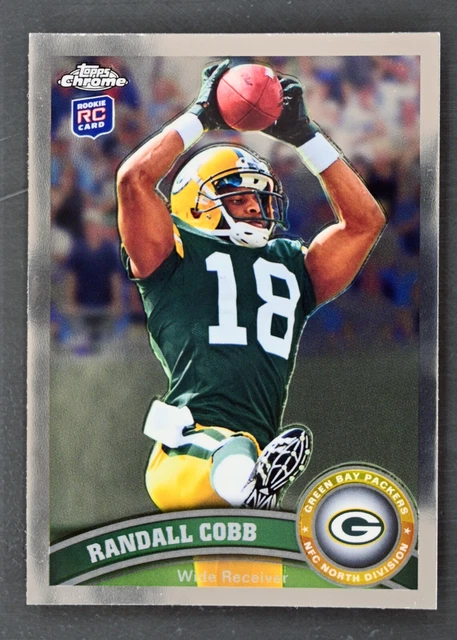 2011 Topps Chrome #93 Randall Cobb RC Rookie Green Bay Packers