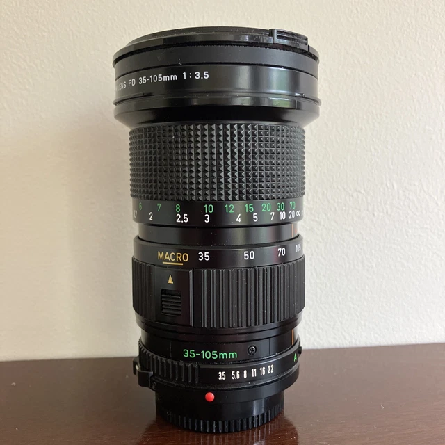 VERY RARE CANON Fd 35Mm F2.8 Fl Macro Photo Lens *Near Mint Condition* EUR  315,04 PicClick IT