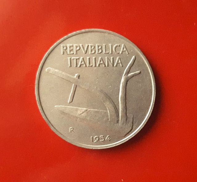 10 Lire 1954 In Ottima Conservazione Come Da Foto [U517]