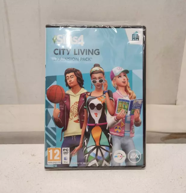The Sims 4 City Living Expansion Pack PC DVD/MAC New & Sealed