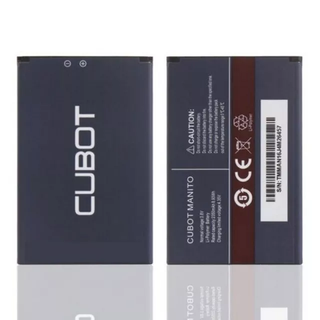 Cubot Batteria Originale MANITO per 2350mAh Ricambio Nuova Pila Ioni di litio