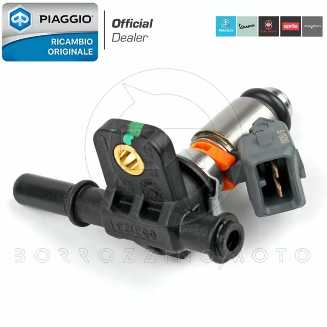 Iniettore Completo Di Raccordo Originale Piaggio Vespa Gts Super 300 2011 2