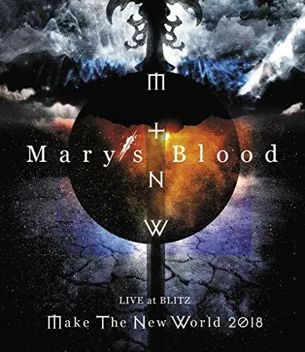[Blu-Ray] Mary's Blood Live At Blitz Fait The New World Tour 2018 Neuf De Japon