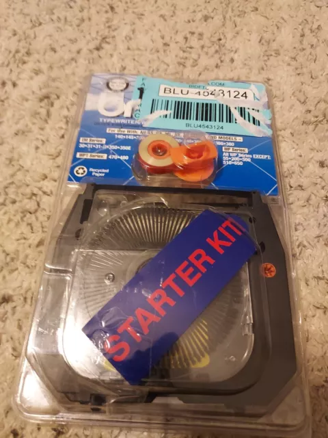 VTG Brother NOS Starter Kit Typewriter/Word Processor Daisy Wheel SK-100 Black