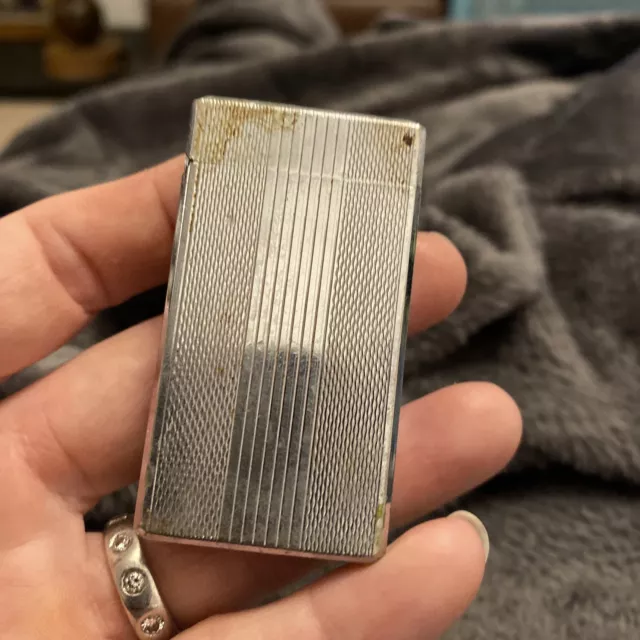 Vintage Colibri Molectric 88 Silver Pocket Lighter