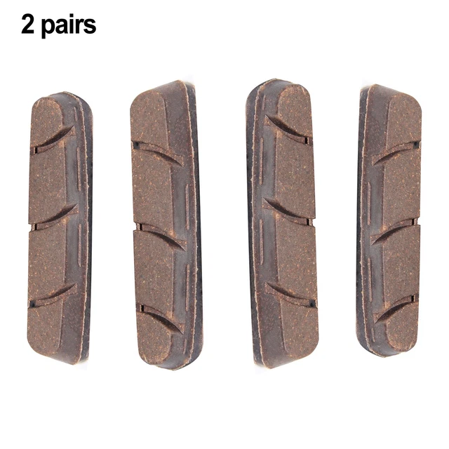 HIGH PERFORMANCE CARBON Rim Brake Pads Responsive Reliable Stopping ...