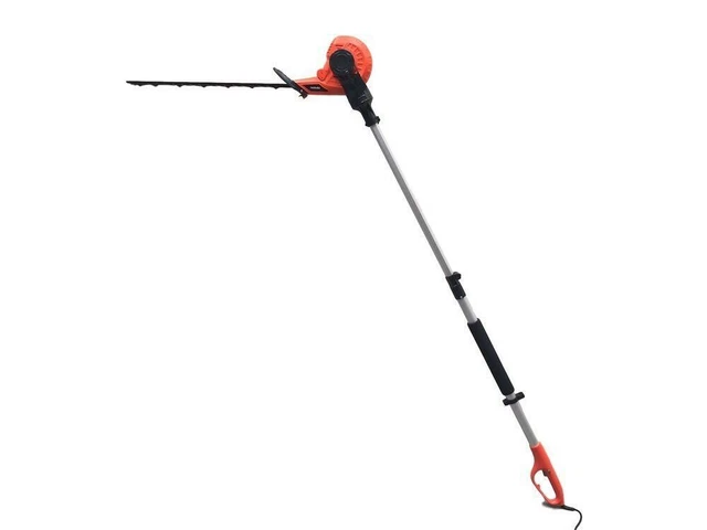 Long Reach Hedge Trimmer Telescopic Garden Pole Hedgetrimmer Tool 10m Cable