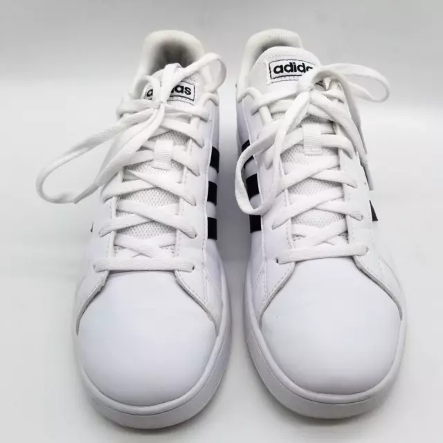 Adidas Originals EF0103 Kids 4.5 Cloud White Grand Court Tennis Shoes  US 5.5 2