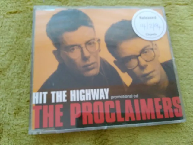 The Proclaimers '' Hit The Highway '' Promo Cd