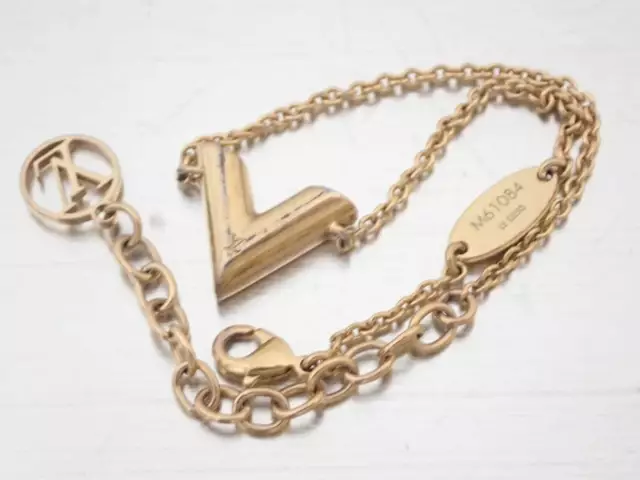 LOUIS VUITTON Bracelet Essential V M6042G(Arms:16～18cm Width:1.3