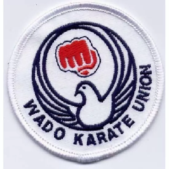 Kampfsport Bestickt Abzeichen - Wado Karate Union Gi Flicken Uniform Anzug