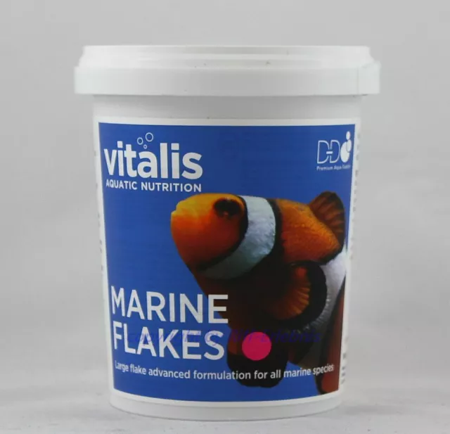 Vitalis Marine Flakes 250g Eimer MHD 10/23 Futter für Meeresfische 139,80€/kg