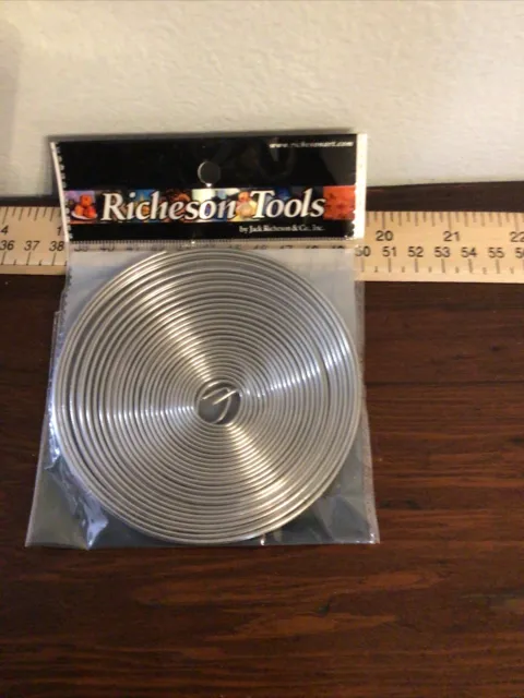 Jack Richeson Tools 1/16 alambre de armadura de aluminio calibre 16 - 32 pies