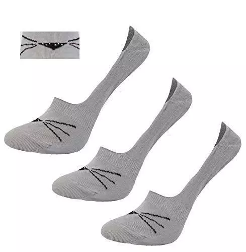 Women Cotton Soft Breathable No Show Socks (one size)