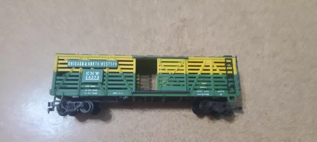 Tempo HO Chicago & North Western 40' Stock Car #14373