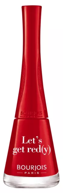 Bourjois 1 Seconde vernis à ongles rouge - 09 Let's Get Red(y) -  séchage rapide