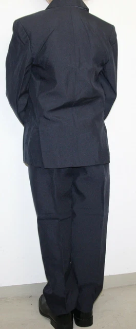Bambini Pantaloni di Tuta 5 Pz. Camicia Gilet Cravatta Blazer per Party Nero 104 9