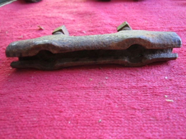 Antique Vintage Barn Hardware, Trolley Track Bracket / Splice 2