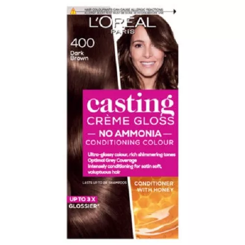 L'oreal Paris Casting Creme Gloss-No Ammonia-400 Dark Brown