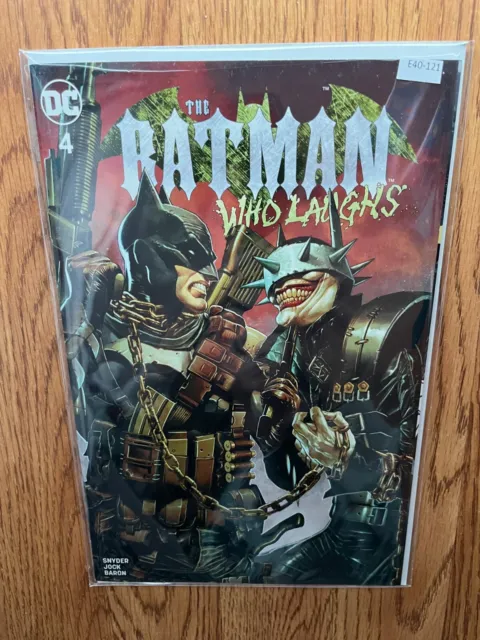 The Batman Who Laughs 4 DC Comics 9.6 Variant E40-121