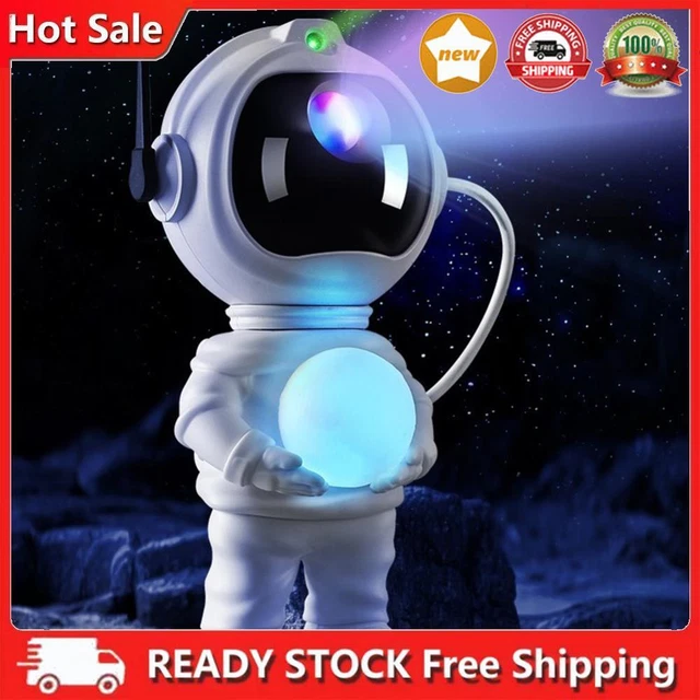 ASTRONAUT GALAXY PROJECTOR Remote Control Starry Nebula LED Moon Lamp