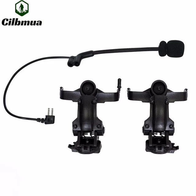FMA&FCS Hunting Tactical Helmet C3 Headphone Bracket PELTOR COMTAC TB1443 New